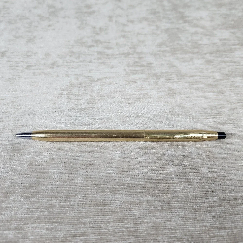 Vintage Cross Classic Century ballpoint pen 10K gold fill Logo Pen Pre-owned
